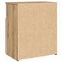 vidaXL Table de Chevet chêne Artisanal 50x32x60 cm Bois d'ingénierie, Armoire, Meubles de Chambre à Coucher, Support de téléphon