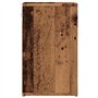 vidaXL Armoire à Chaussures Vieux Bois 52x30x50 cm, Armoire de Rangement de Chaussures, Porte-Chaussures, Meuble à Chaussures, S