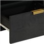 vidaXL Table de Chevet Noir 40x33x46 cm Bois d'ingénierie, Table d'appoint, Armoire de lit, Table d'appoint pour Chambre, Table 