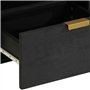 vidaXL Table de Chevet Noir 40x33x46 cm Bois d'ingénierie, Table d'appoint, Armoire de lit, Table d'appoint pour Chambre, Table 