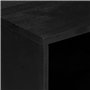 vidaXL Table de Chevet Noir 50x33x62 cm Bois d'ingénierie, Table d'appoint, Armoire de lit, Table d'appoint pour Chambre, Table 