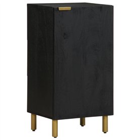 vidaXL Buffet Noir 40x33x75 cm Bois d'ingénierie