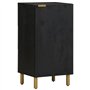 vidaXL Buffet Noir 40x33x75 cm Bois d'ingénierie
