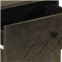 vidaXL Table de Chevet Noir 50x33x60 cm Bois de manguier Massif, Table d'appoint, Armoire de lit, Table d'appoint pour la Chambr