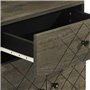 vidaXL Table de Chevet Noir 50x33x60 cm Bois de manguier Massif, Table d'appoint, Armoire de lit, Table d'appoint pour la Chambr