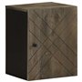vidaXL Armoire de Salle de Bain Murale 38x33x48cm Bois Massif manguier
