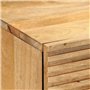 vidaXL Table de Chevet Marron 50x33x60 cm Bois de manguier Massif, Armoire de lit, Meuble de Chambre à Coucher, Table de Chevet 