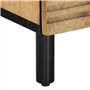 vidaXL Table de Chevet Marron 50x33x60 cm Bois de manguier Massif, Armoire de lit, Meuble de Chambre à Coucher, Table de Chevet 