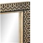 vidaXL Miroir de Bain 50x70 cm Bois de manguier Massif et Verre, Miroir, Miroir de coiffage, Miroir de courtoisie, Miroir Mural,