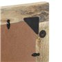vidaXL Miroir de Bain 50x70 cm Bois de manguier Massif et Verre, Miroir, Miroir de coiffage, Miroir de courtoisie, Miroir Mural,