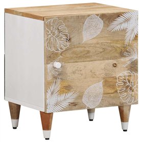 vidaXL Table de Chevet 40x33