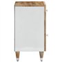 vidaXL Table de Chevet 50x33x60 cm Bois de manguier Massif, Armoire de lit, Meuble de Chambre à Coucher, Table de Chevet en Bois