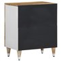 vidaXL Table de Chevet 50x33x60 cm Bois de manguier Massif, Armoire de lit, Meuble de Chambre à Coucher, Table de Chevet en Bois
