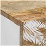 vidaXL Table de Chevet 50x33x60 cm Bois de manguier Massif, Armoire de lit, Meuble de Chambre à Coucher, Table de Chevet en Bois