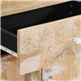 vidaXL Table de Chevet 50x33x60 cm Bois de manguier Massif, Armoire de lit, Meuble de Chambre à Coucher, Table de Chevet en Bois