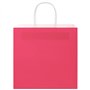 vidaXL Sacs en Papier 50 pcs avec poignées Rose 26x17x25 cm, Sac en Papier, Sac Cadeau en Papier, Sac Cadeau en Papier, Sac