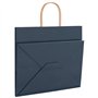 vidaXL Sacs en Papier 50 pcs avec poignées Bleu 32x22x28 cm, Sac en Papier, Sac Cadeau en Papier, Sac Cadeau en Papier, Sac