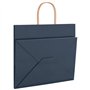 vidaXL Sacs en Papier 250 pcs avec poignées Bleu 32x22x28 cm, Sac en Papier, Sac Cadeau en Papier, Sac Cadeau en Papier, Sac