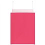 vidaXL Sacs en Papier Kraft 50 pcs avec poignées Rose 32x22x28 cm