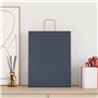 vidaXL Sacs en Papier Kraft 50 pcs avec poignées Bleu 32x12x42 cm