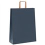 vidaXL Sacs en Papier Kraft 50 pcs avec poignées Bleu 32x12x42 cm