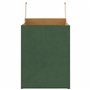 vidaXL Sacs en Papier Kraft 50 pcs avec poignées Vert 32x22x28 cm