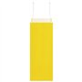 vidaXL Sacs en Papier Kraft 50 pcs avec poignées Jaune 21x11x28 cm