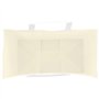 vidaXL Sacs en Papier Kraft 50 pcs avec poignées Jaune 21x11x28 cm