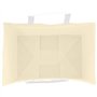 vidaXL Sacs en Papier Kraft 50 pcs avec poignées Jaune 32x22x24 cm