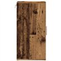 vidaXL Armoire à Chaussures Vieux Bois 32x35x70 cm Bois d'ingénierie, Armoire de Rangement de Chaussures, Support à Chaussures, 