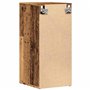 vidaXL Armoire à Chaussures Vieux Bois 32x35x70 cm Bois d'ingénierie, Armoire de Rangement de Chaussures, Support à Chaussures, 