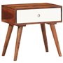 vidaXL Table d'appoint 45x30x45 cm Bois Massif d'acacia