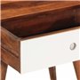 vidaXL Table d'appoint 45x30x45 cm Bois Massif d'acacia, Bout de canapé, Table d'appoint de canapé, Table de Salon, Table d'acce