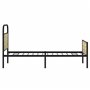 vidaXL Cadre de lit sans Matelas 80x200cm chêne Sonoma Bois ingénierie