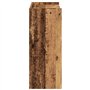 vidaXL Étagère à Chaussures Vieux Bois 60x25x62 cm Bois d'ingénierie, Rangement de Chaussures, Armoire de Rangement de Chaussure