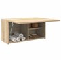 vidaXL Armoire Murale de Bain chêne Sonoma 60x25x30 cm Bois ingénierie