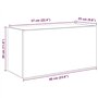 vidaXL Armoire Murale de Bain chêne Sonoma 60x25x30 cm Bois ingénierie