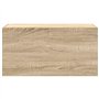 vidaXL Armoire Murale de Bain chêne Sonoma 60x25x30 cm Bois ingénierie