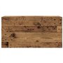vidaXL Armoire Murale de Bain Vieux Bois 80x25x40 cm Bois d'ingénierie