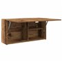 vidaXL Armoire Murale de Bain Vieux Bois 80x25x40 cm Bois d'ingénierie
