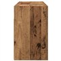 vidaXL Armoire Murale de Bain Vieux Bois 80x25x40 cm Bois d'ingénierie
