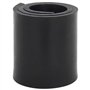 vidaXL Bordure en caoutchouc de chasse-neige noir 80x15x1 cm