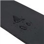 vidaXL Bordure en caoutchouc de chasse-neige noir 80x15x1 cm, bord de coupe en caoutchouc de chasse-neige, bord en caoutchouc de