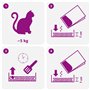 vidaXL Litière pour Chat avec Poudre pour bébé Parfum bentonite 20 L, litière minérale pour Chat, absorbeur de litière pour Chat