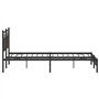 vidaXL Cadre de lit sans Matelas chêne Marron 183x213 cm