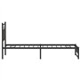 vidaXL Cadre de lit sans Matelas chêne Marron 100x200 cm
