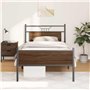 vidaXL Cadre de lit sans Matelas chêne Marron 100x200 cm