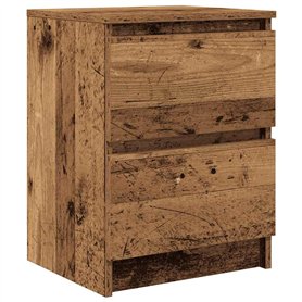 vidaXL Meuble TV Vieux Bois 40x35x54 cm Bois d'ingénierie