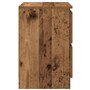 vidaXL Meuble TV Vieux Bois 40x35x54 cm Bois d'ingénierie, Banc TV, Meuble HiFi, Centre de Divertissement, Buffet TV, Meuble mul