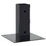 vidaXL Bases de poteau carrées 4 pcs anthracite 46x46 mm